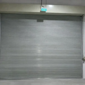 Industrial roller door installation for warehouse in Singapore